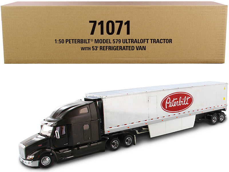 Peterbilt 579 UltraLoft Truck Tractor with 53\' Refrigerated Van